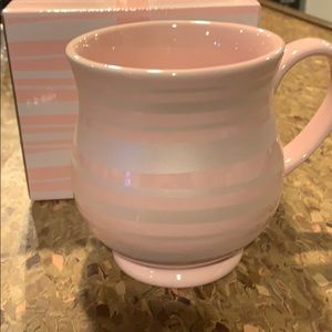 Temptations Pink Strip Mug